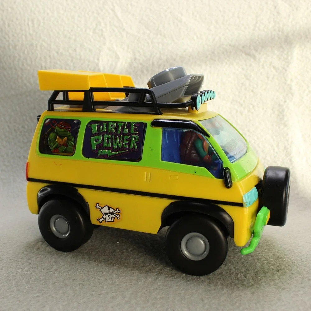 Funrise‎ TMNT Pizza Blaster RC Van Kids Yellow Good Mutant Mayhem Toy